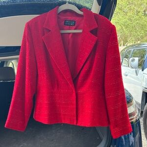 Spenser Jeremy Vibrant Red Blazer